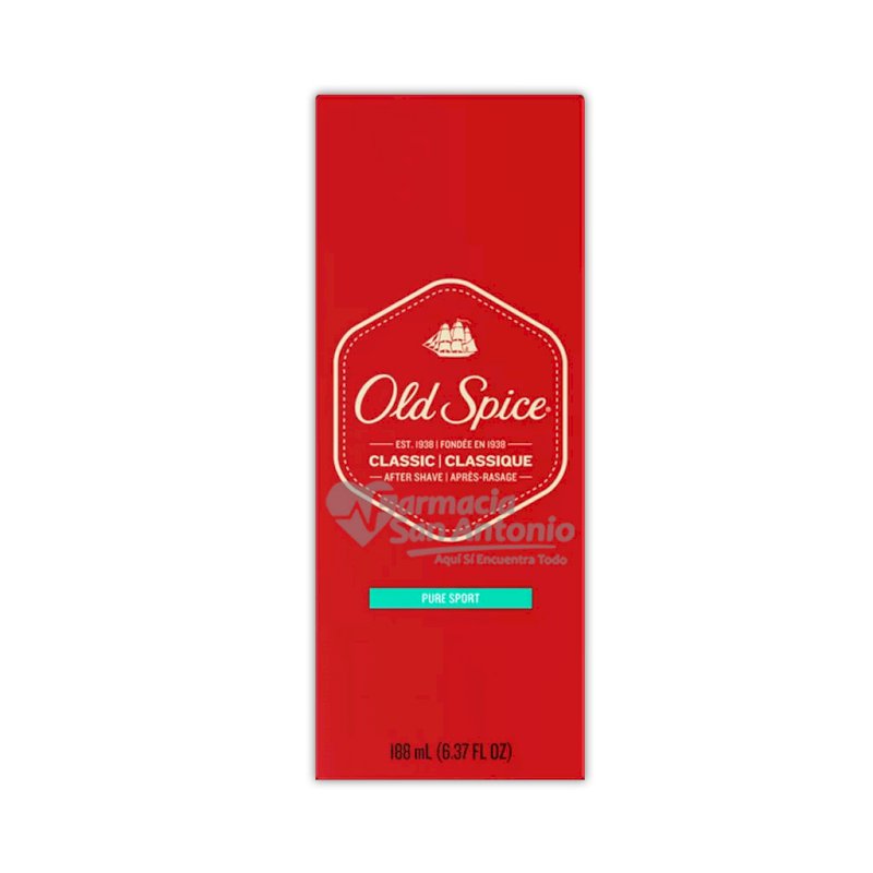 AFTER SHAVE OLD SPICE PURE S 6.37 OZ