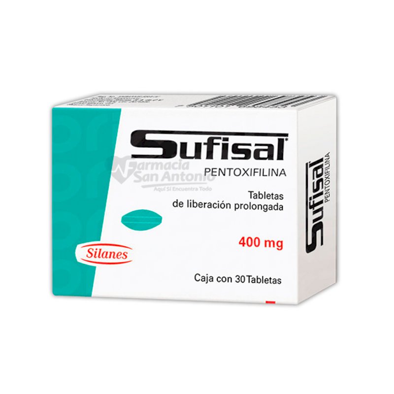 SUFISAL GRAGEAS 400MG X 30 TAB