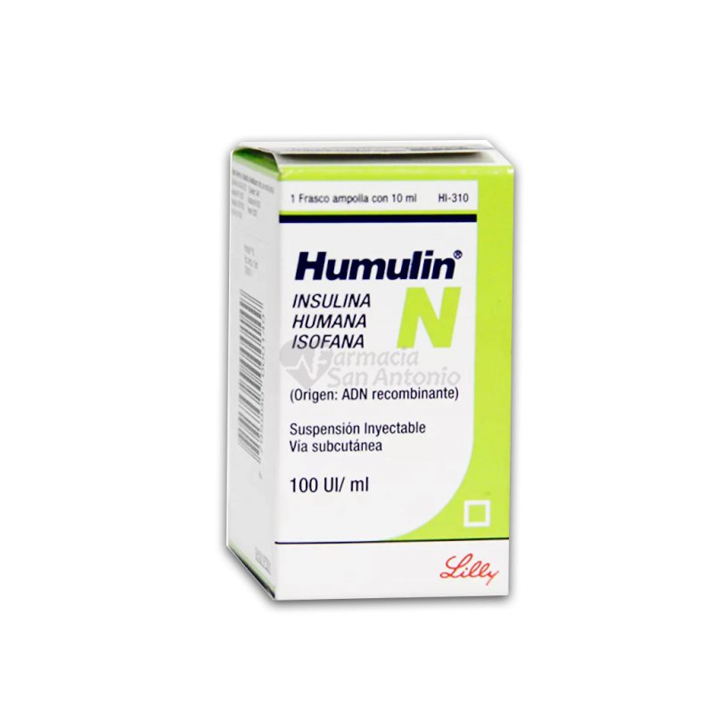 HUMULIN N 100 U/ML X 10ML