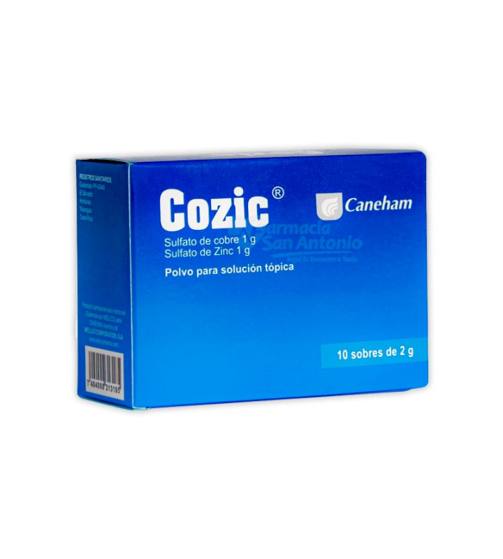COZIC 2G X 10 SOBRES