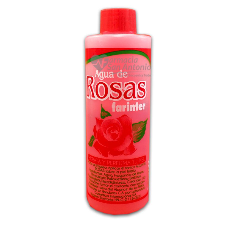 FARINTER AGUA DE ROSAS 250ML