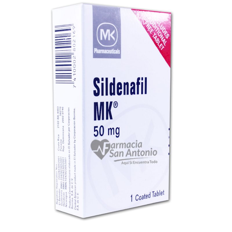 SILDENAFIL MK 50MG 1+1