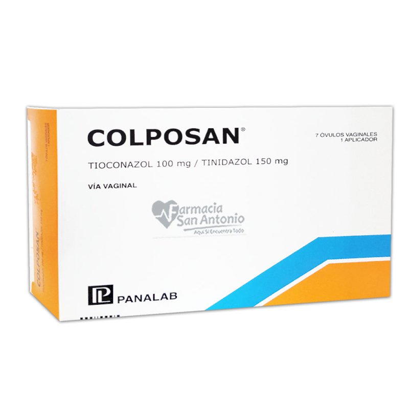 COLPOSAN X 7 OVULOS VAGI. $