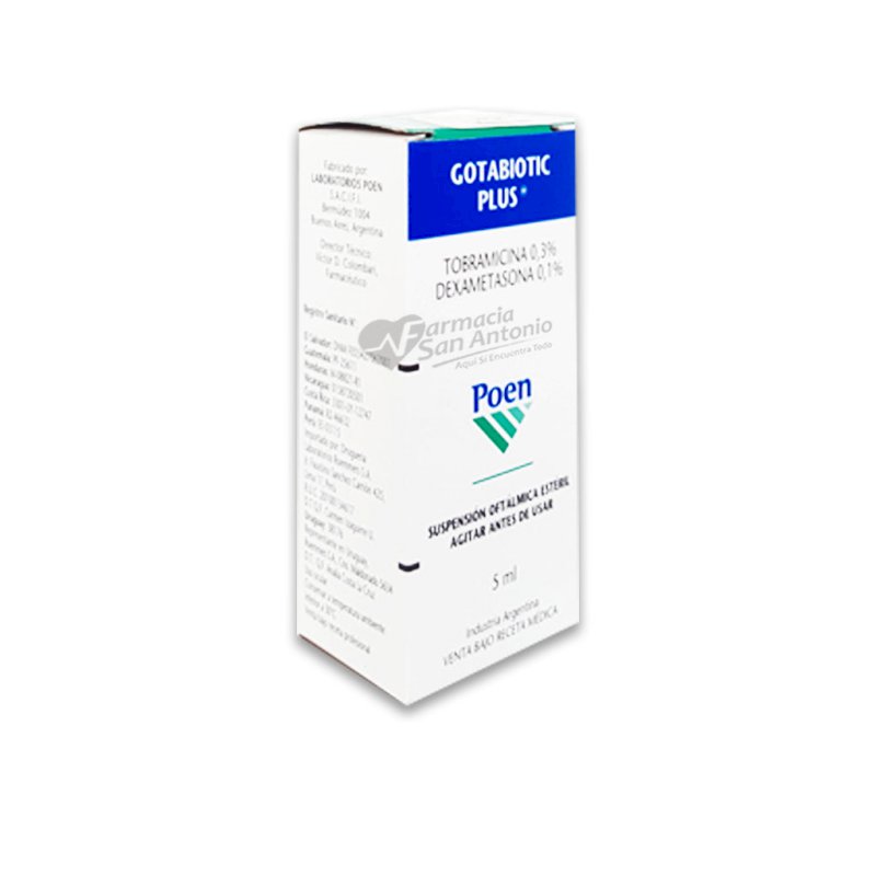 GOTABIOTIC PLUS OFTALMICA 5ML $