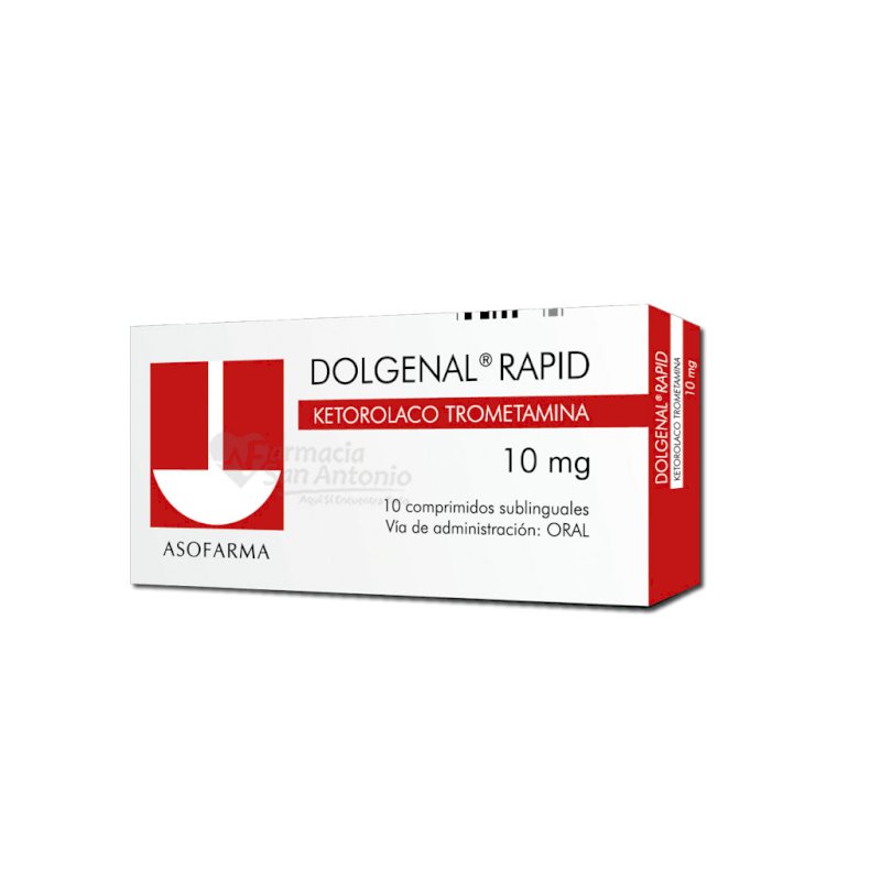 DOLGENAL RAPID 10MG X 10