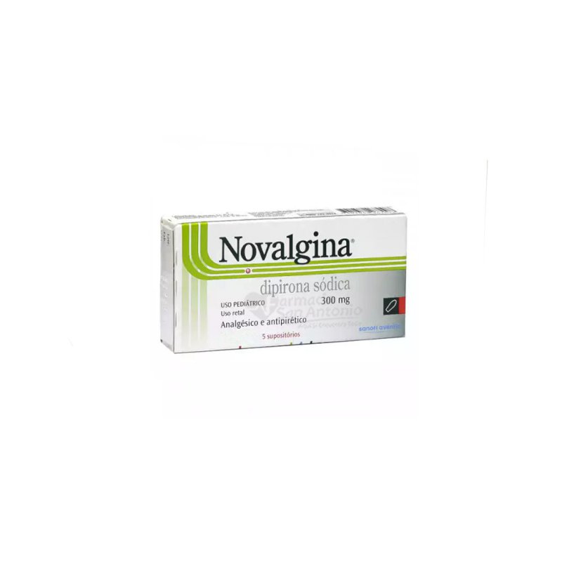 NOVALGINA NIÑO 300MG X 5 SUPS