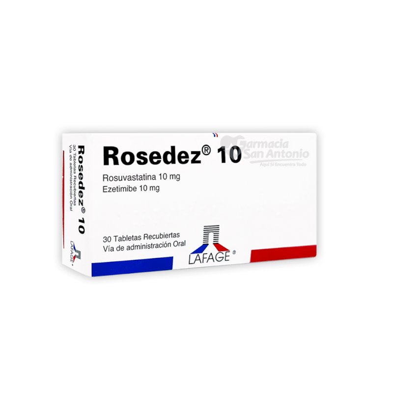 ROSEDEZ 10MG/10MG X 30 TABS