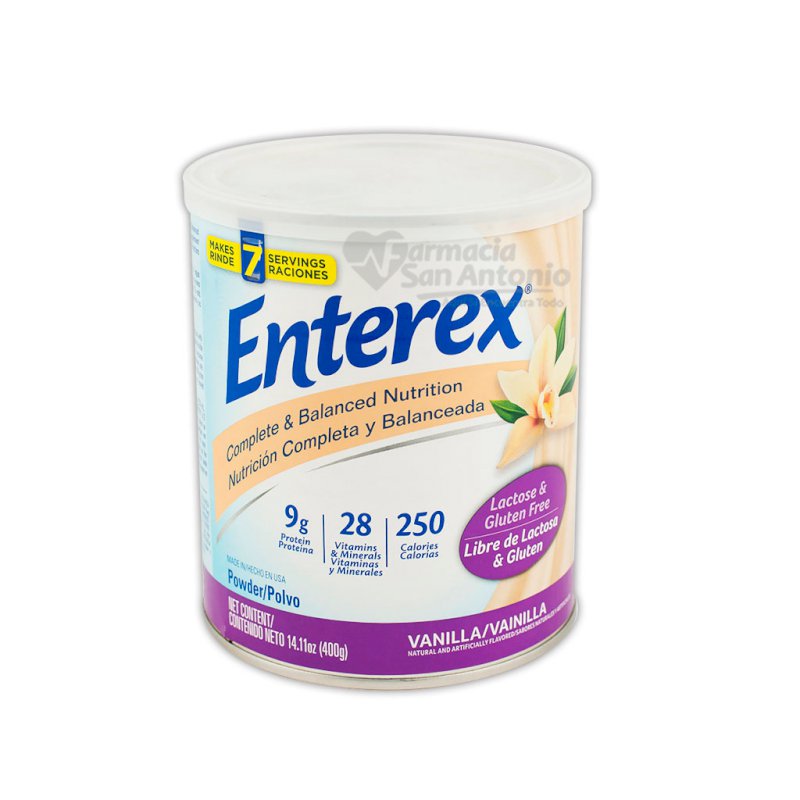 ENTEREX VAINILLA X 400G