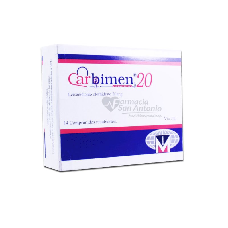 CARBIMEN 20MG X 14 COMP