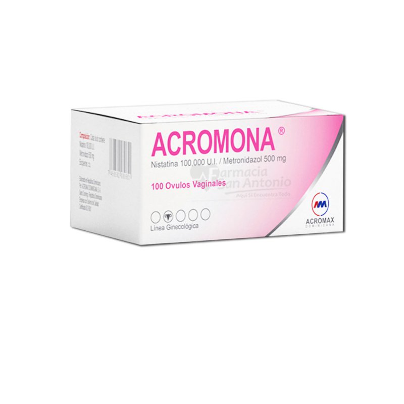 ACROMONA X 100 OVULOS