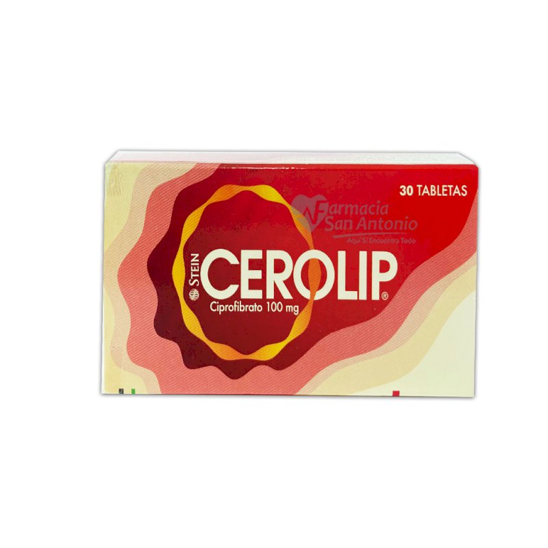 CEROLIP 100MG X 30 TAB