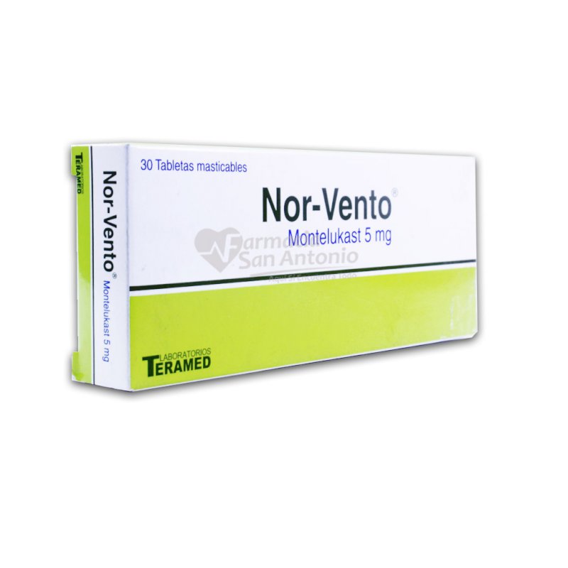 NOR VENTO 5MG X 30 TAB