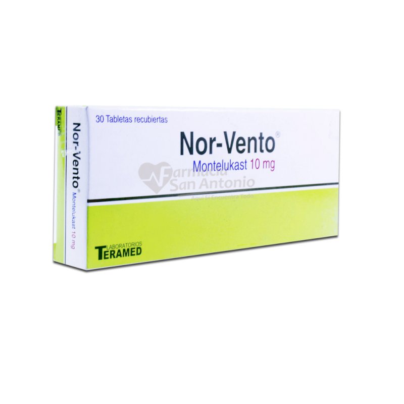 NOR VENTO 10MG X 30 TAB