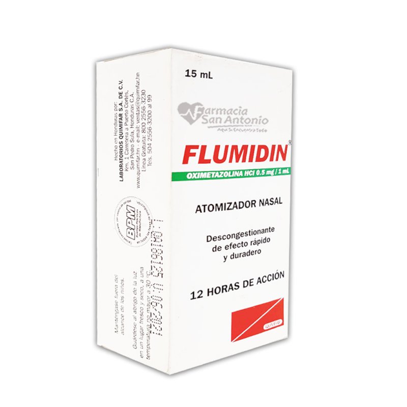 FLUMIDIN ATOMIZADOR NASAL 15ML