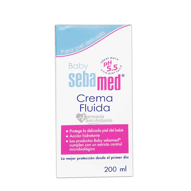 SEBAMED CREMA FLUIDA P/BEBE 200