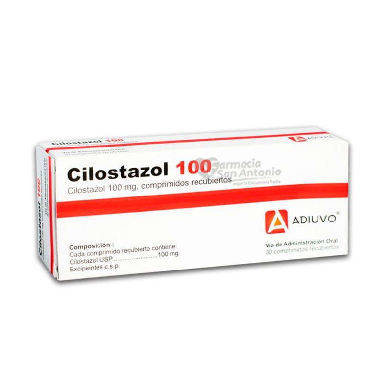 CILOSTAZOL 100MG X 30 COMP