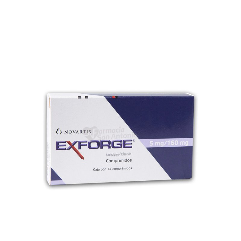 EXFORGE 160/5MG 14 TAB