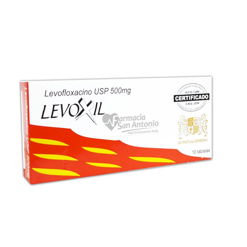 LEVOXIL TABLETAS 500 MG X 10 TAB