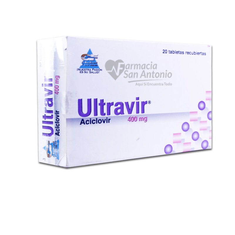 ULTRAVIR 400MG X 20 TAB