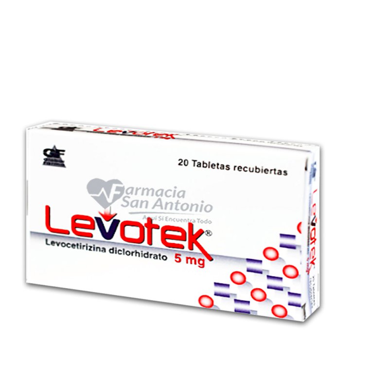 LEVOTEK 5 MG 20 TAB.