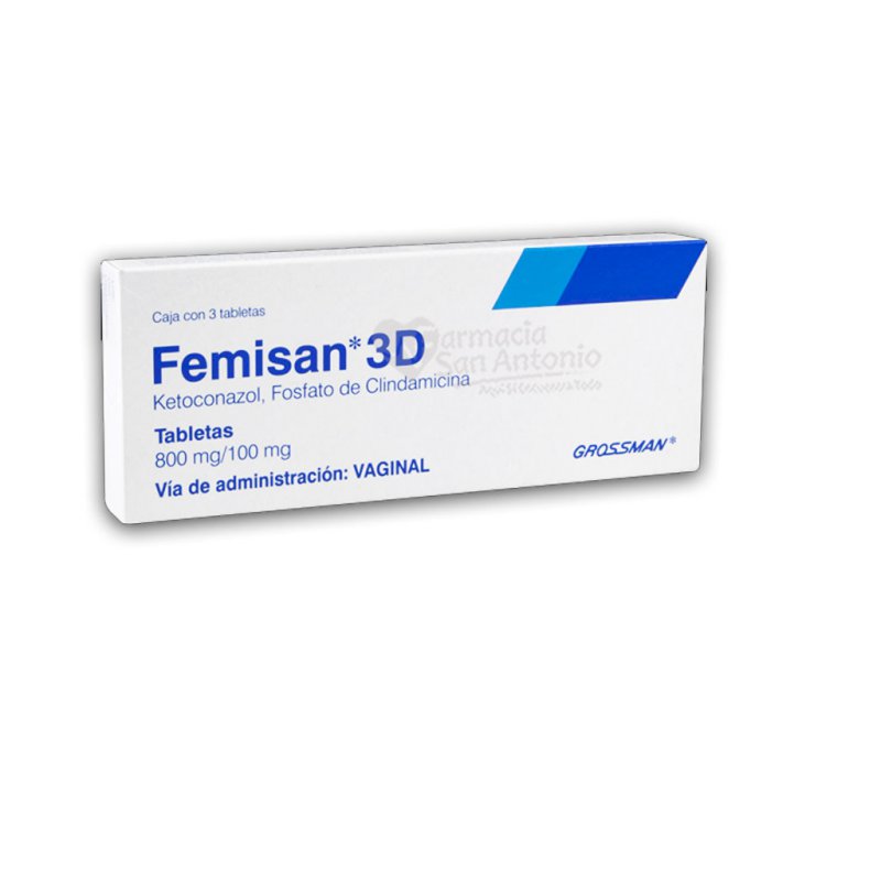 FEMISAN 3D X 3 TABLETAS