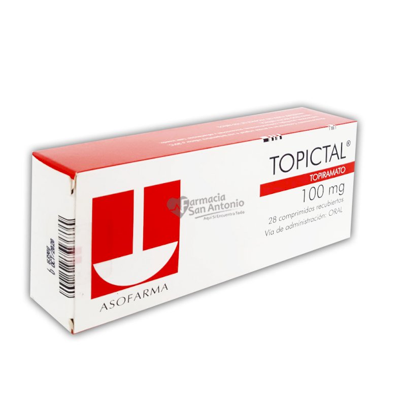 TOPICTAL 100MG X 28 COMPRIMIDOS