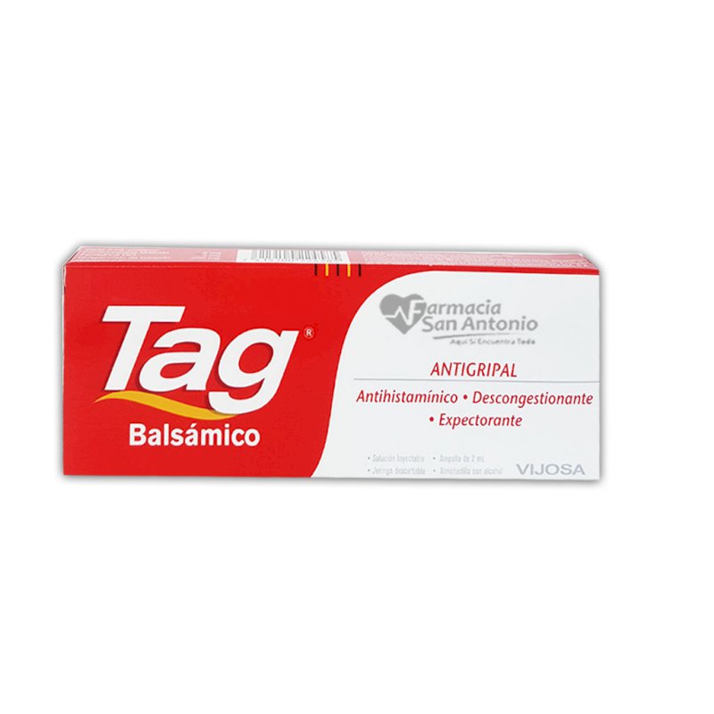 TAG 2 ANTIVIRAL ROJA AMP/5ML