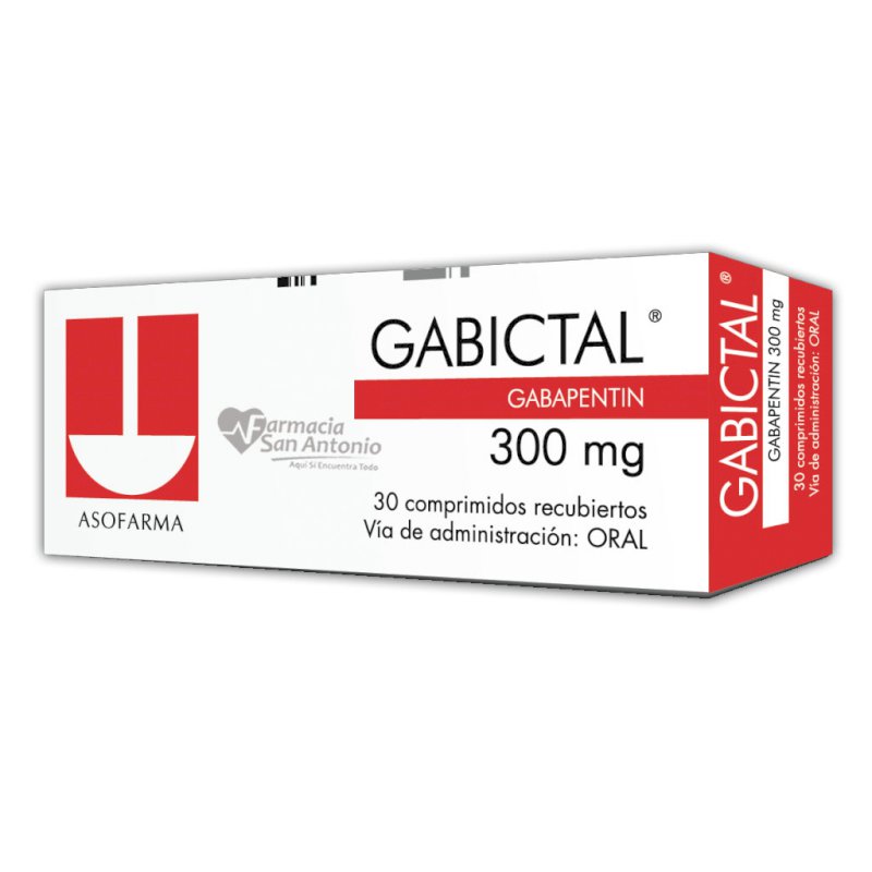 GABICTAL 300MG X 30 COMP