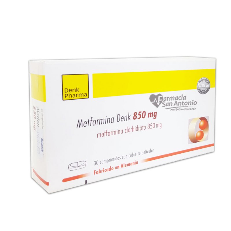 METFORMINA DENK 850MG X 30 TAB