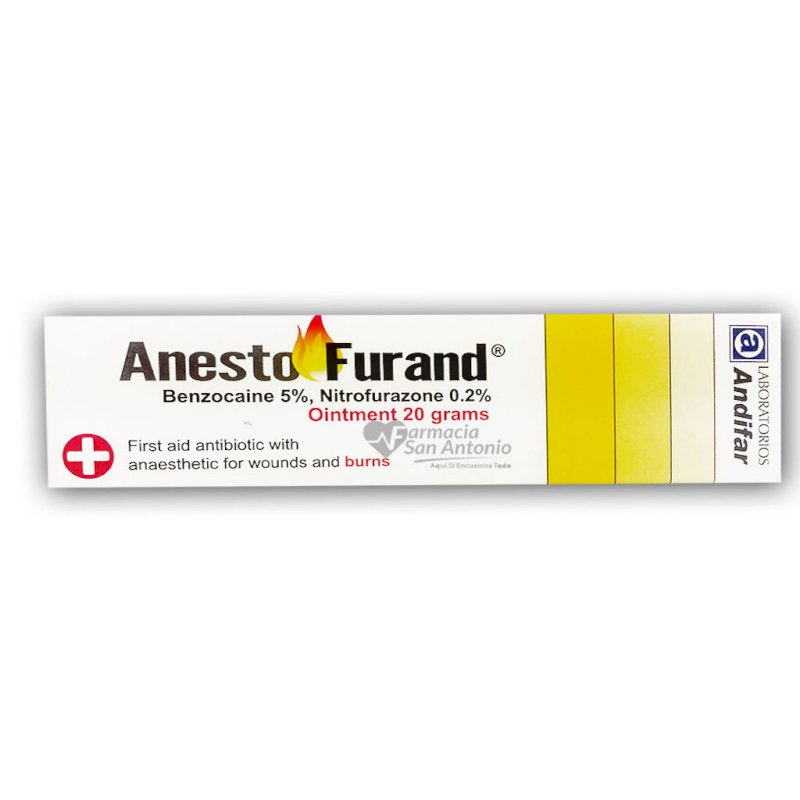 ANESTO-FURAND CREMA 20 GRAMOS