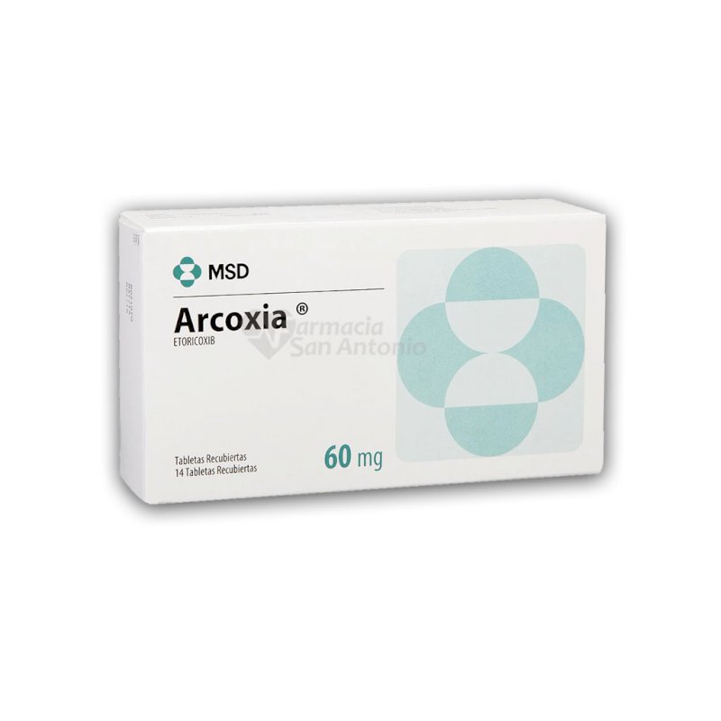 ARCOXIA 60MG X 14 TAB