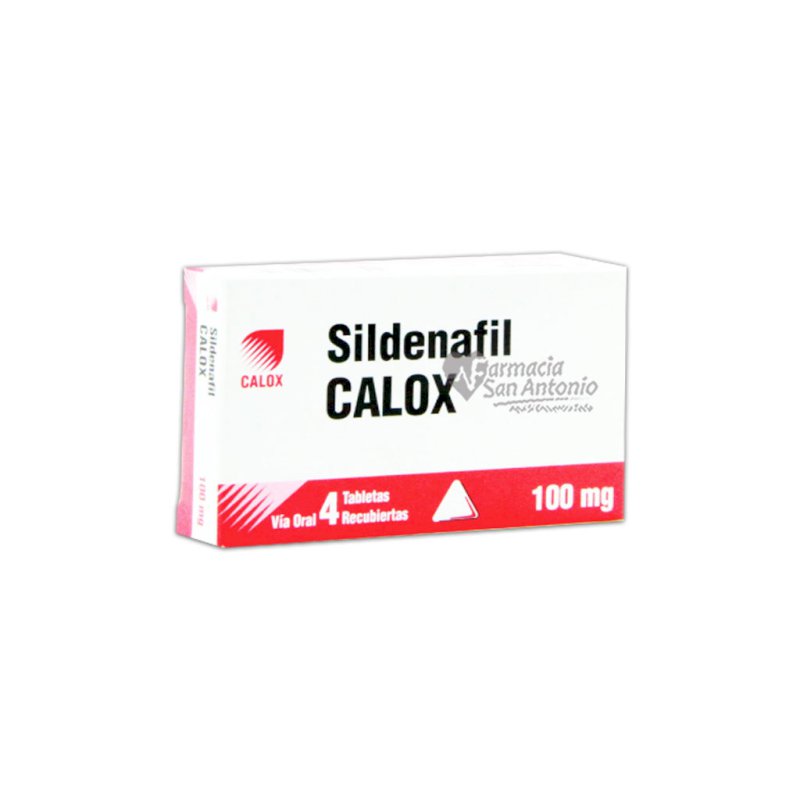 UNIDAD CALOX SILDENAFIL 100MG TAB