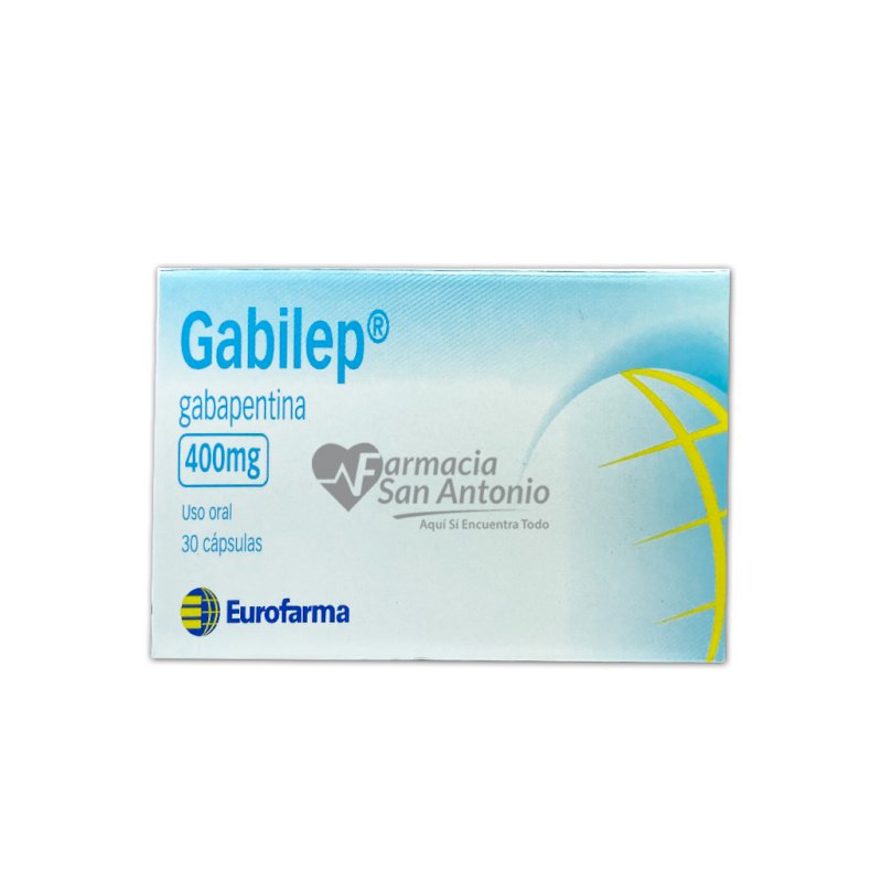 GABILEP 400MG X 30 CAP