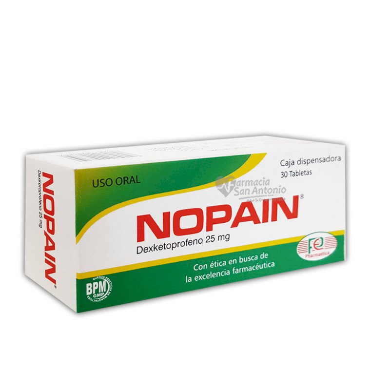 UNIDAD NOPAIN TABS