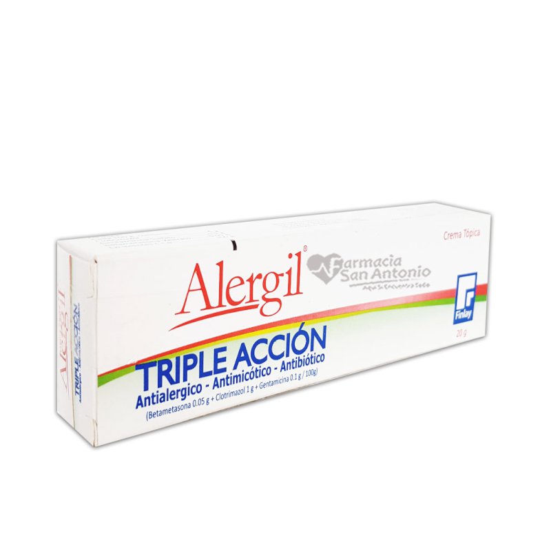 ALERGIL CREMA TRIPLE ACCION 20G