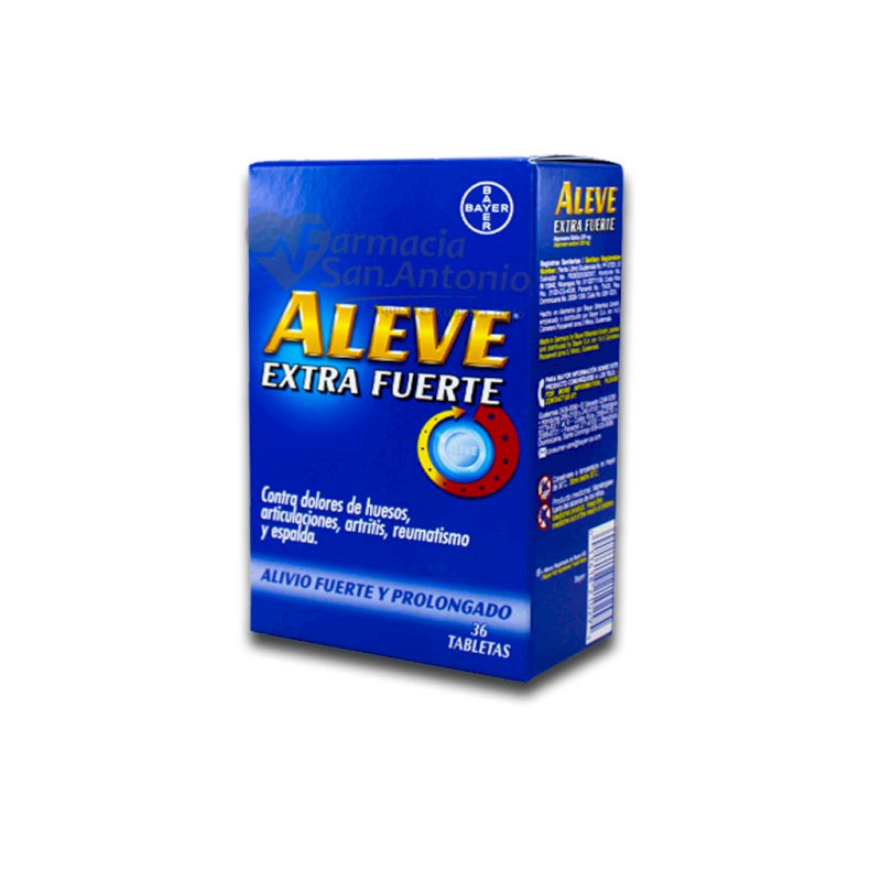 UNIDAD ALEVE EXTRA FUERTE TAB