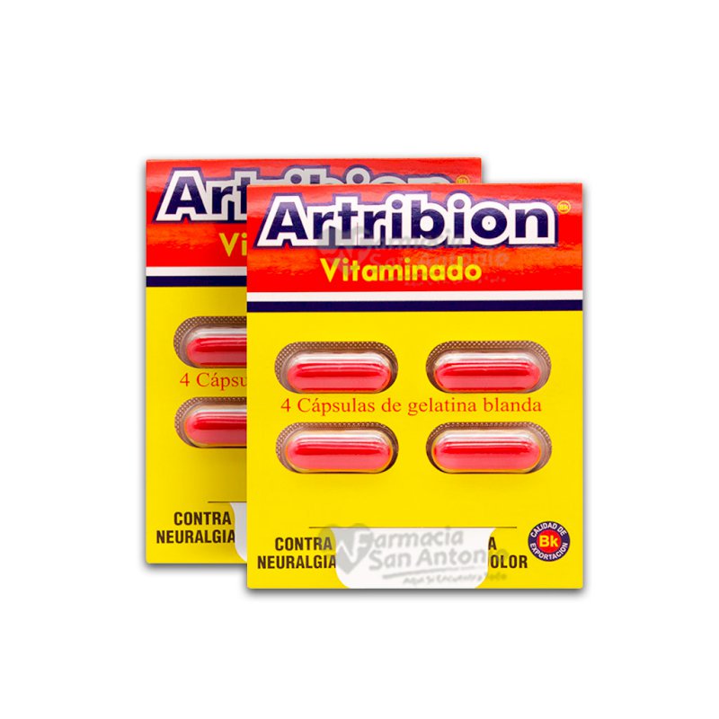 UNIDAD ARTRIBION SOBRE X 4 CAPS