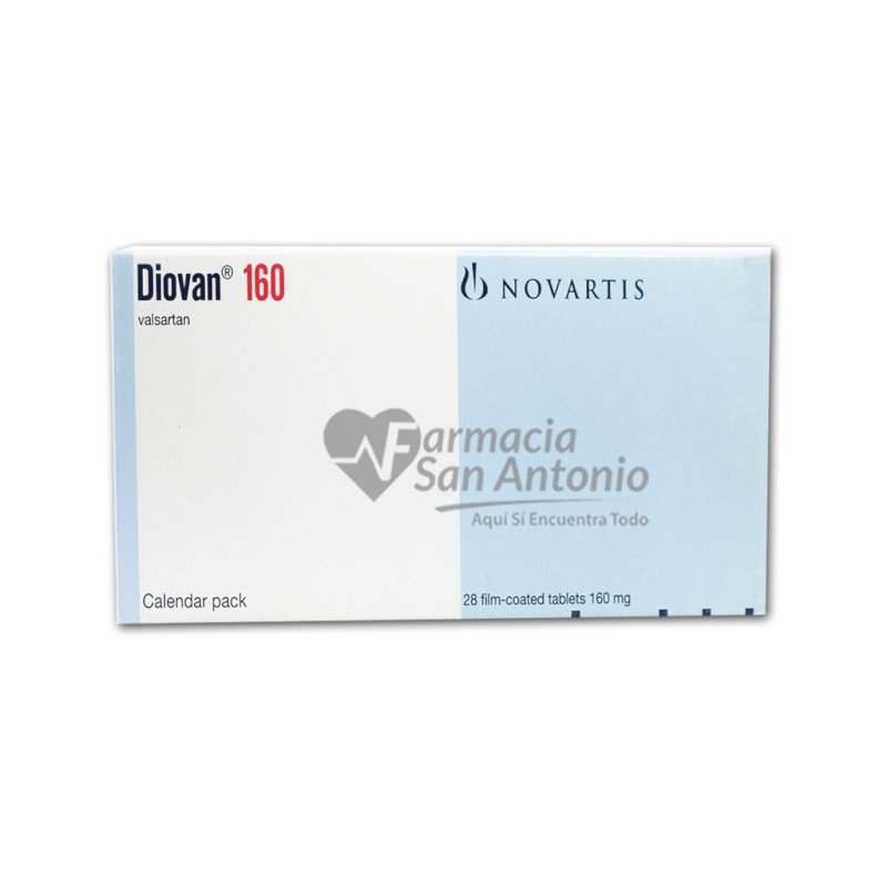 DIOVAN 160 MG X 28 COMPRIMIDOS