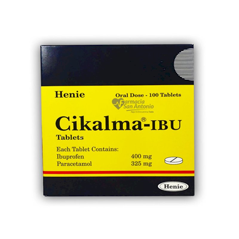 CIKALMA-IBU 100 TABLETAS CAJA