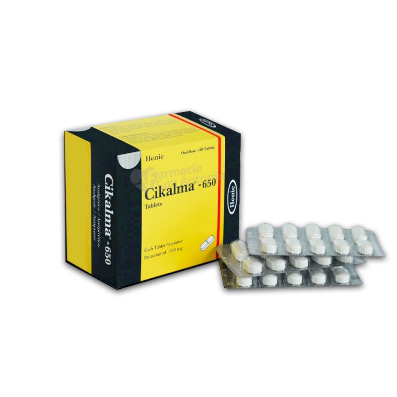 UNIDAD CIKALMA 650MG TAB