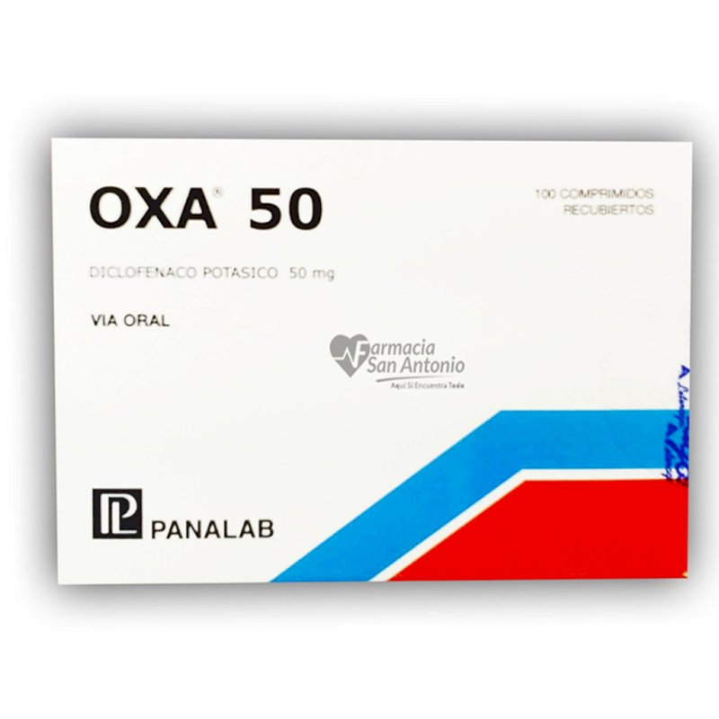 UNIDAD OXA 50MG TAB $