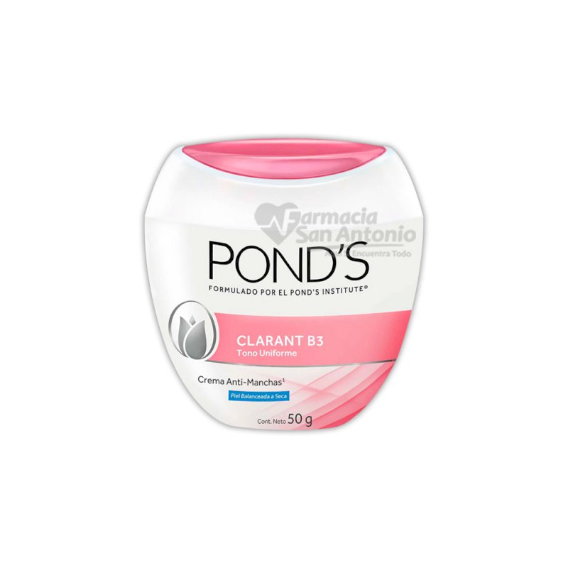 CREMA PONDS CLARANT B 3* 50 GRAMOS