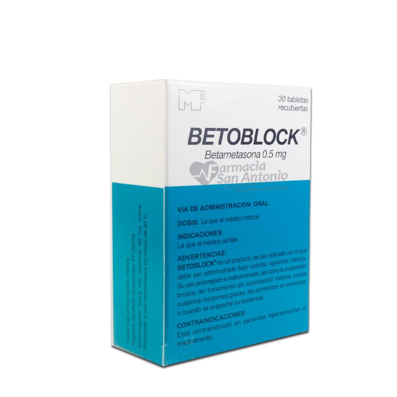 BETOBLOCK 0.5MG X 30 TAB