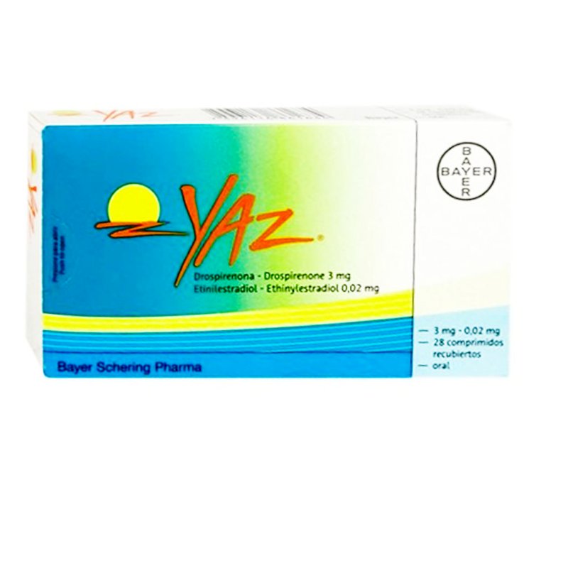 YAZ 20MG X 28 TABS