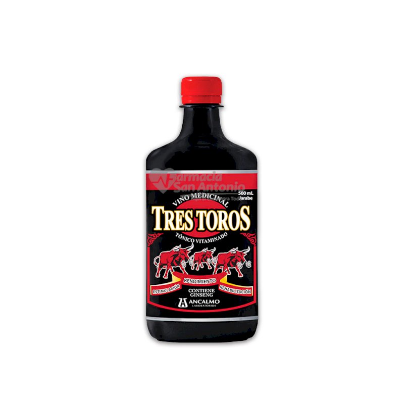 VINO DE TRES TOROS X 500ML