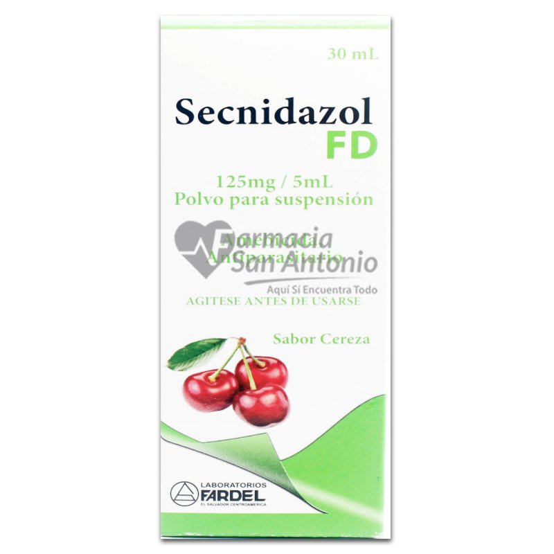 SECNIDAZOL FARDEL SUSP X 30ML