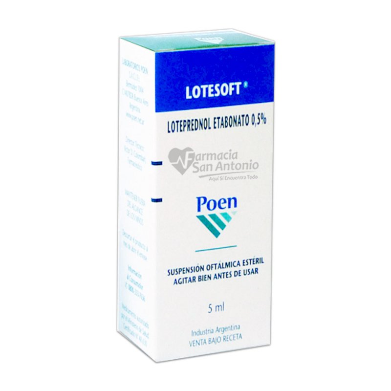 LOTESOFT SOL OFTALMICA X 5ML $