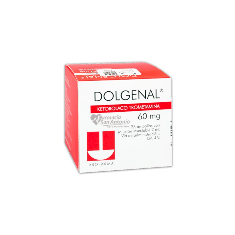 DOLGENAL 60MG X 25 AMP.