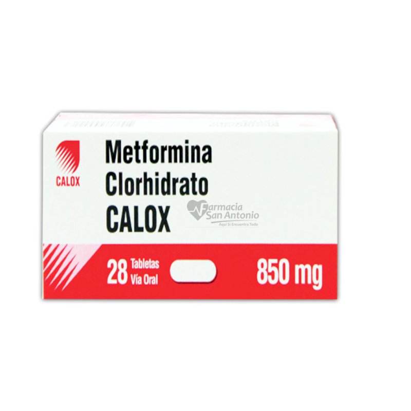 UNIDAD METFORMINA 850MG