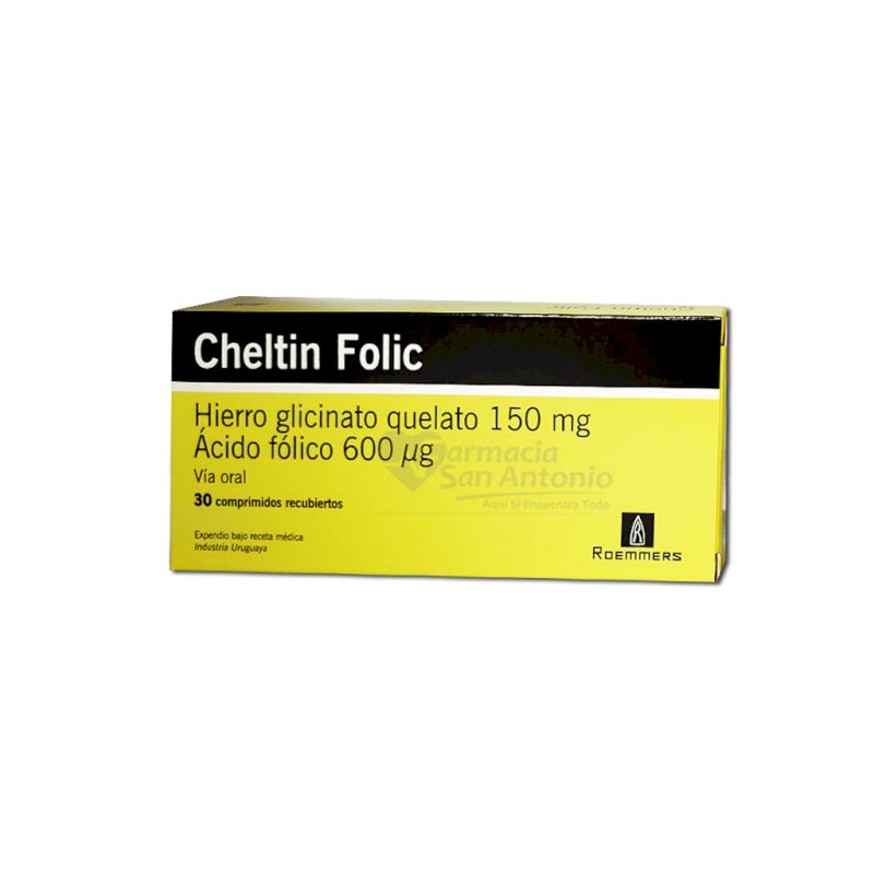 CHELTIN FOLIC 150MG X 30 COMP $